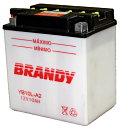 Bateria Convencional - GS 500E (todos os anos)&nbsp;&nbsp;&nbsp;&nbsp;YB10L-A2