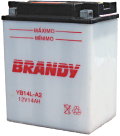 Bateria Convencional - CB750 F1-F2 (1977 a 1978)&nbsp;&nbsp;&nbsp;&nbsp;YB14L-A2